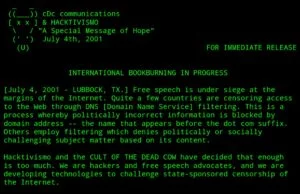 Dichiarazione di Hacktivismo