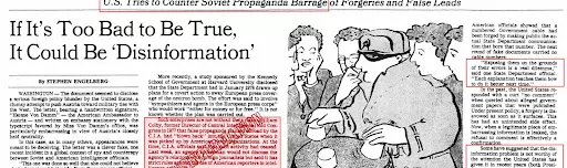 Informazione in tempo di guerra zero trust