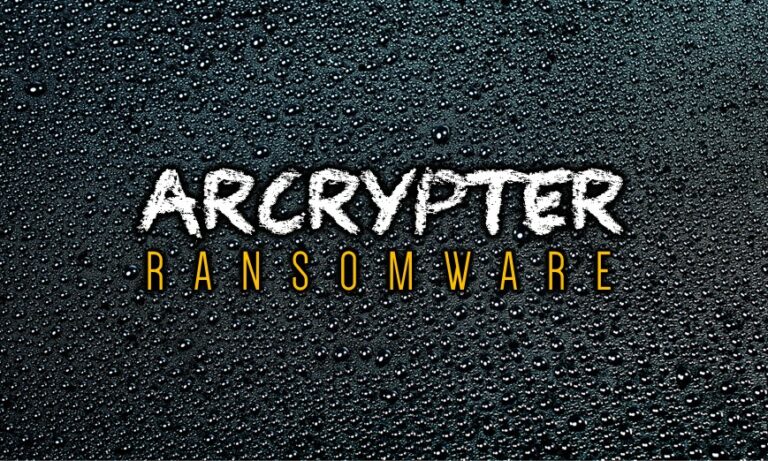 ARCrypter ransomware