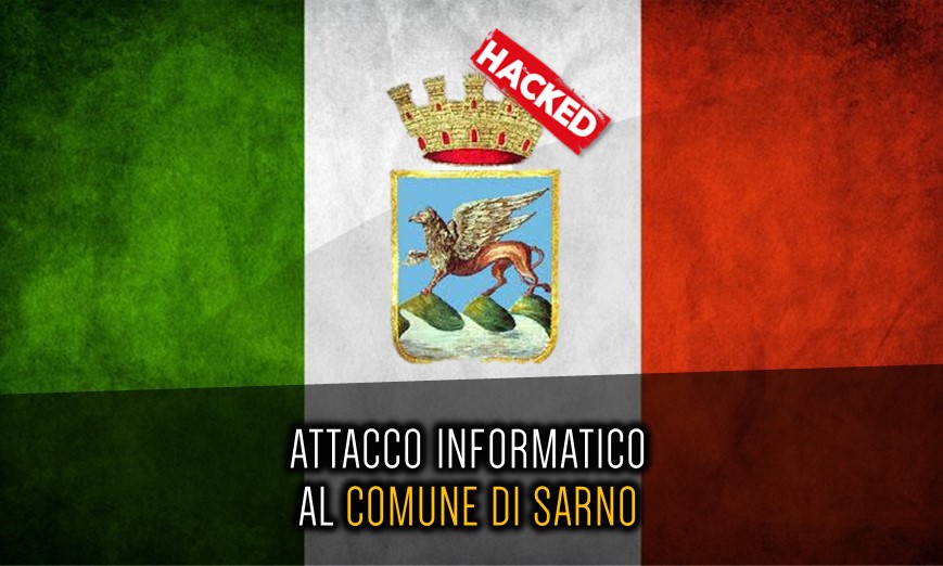 Attacco informatico al comune di Sarno