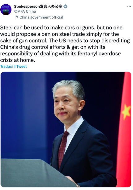 Cina ministero esteri