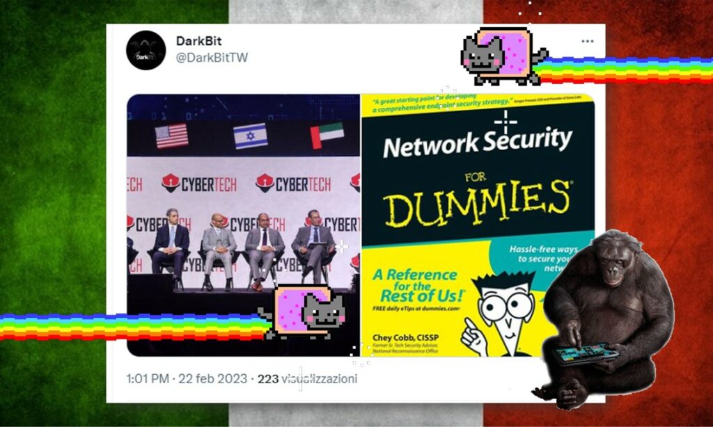 La Cybergang DarkBit sfotte l’Italia. Facciamoci due risate, ma anche una riflessione