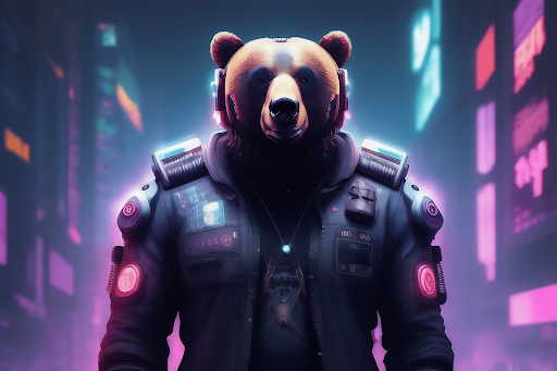 Hacking bear