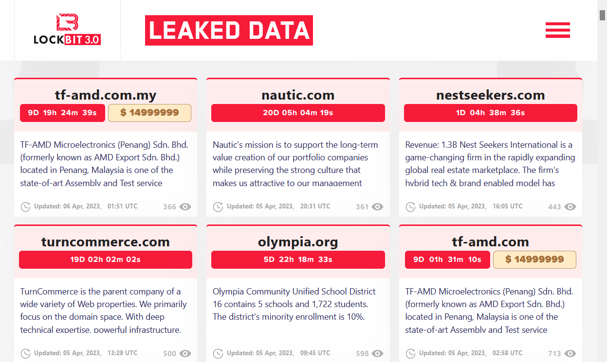 Cosa sono i data leak site delle cyber gang ransomware