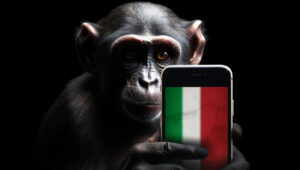 Scimpanzè informatico italiano