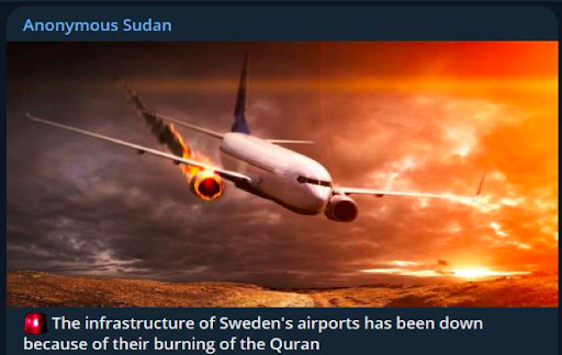 Anonymus Sudan Svezia