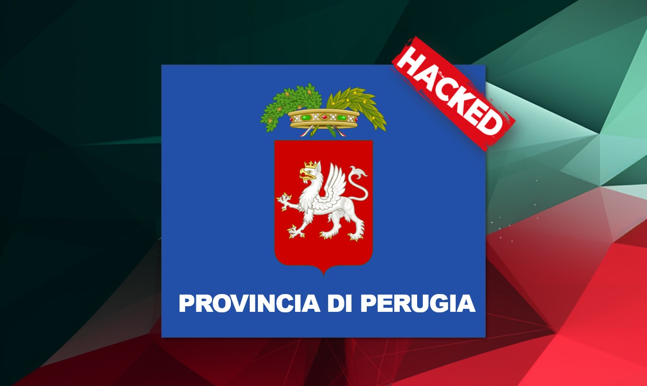 Attacco Hacker alla Provincia di Perugia: Rubati i “dati interni da alcuni server dell’ente”