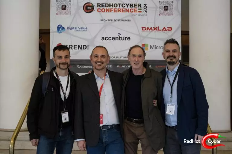 Massimiliano Brolli da il benvenuto a Fabio Ghera, CEO di IAD alla Red Hot Cyber Conference 2024