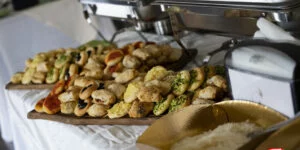 Preparativi per il pranzo