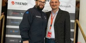 Massimiliano Brolli da il benvenuto a Umberto Rosini, Direttore Sistemi Informativi alla Presidenza del Consiglio dei Ministri - Dipartimento della Protezione Civile alla Red Hot Cyber Conference 2024