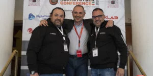 Massimiliano Brolli assieme ad Angelo Tartaglione alla Red Hot cyber Conference 2024