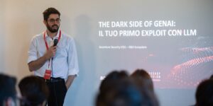 Workshop "THE DARK SIDE OF GENAI: IL TUO PRIMO EXPLOIT CON I LLM" di Pellegrino Casoria di Accenture Italia