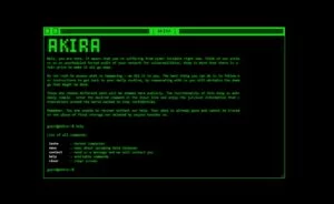 Akira Ransomware: The New Threat Using Webcams as Entry Points