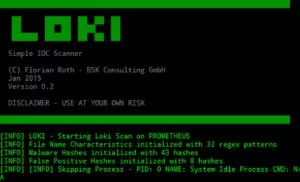 Loki, starting IOC discovering