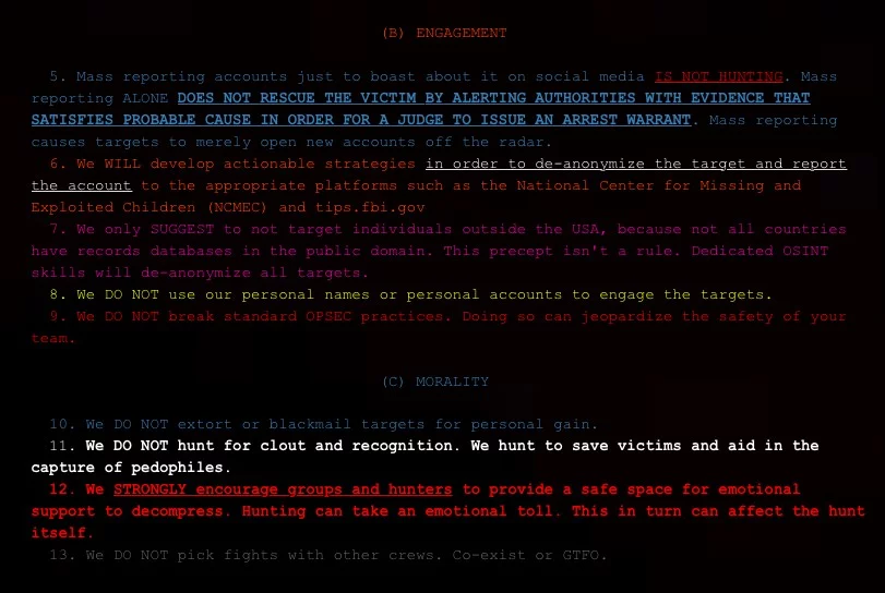 #opchildsafety the charter 5-13