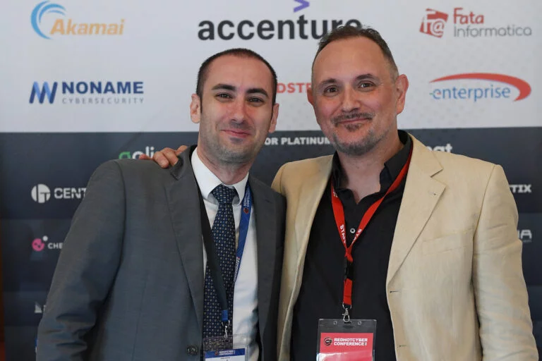 Massimiliano Brolli assieme a Martino Bevacqua Managing Director di Accenture italia