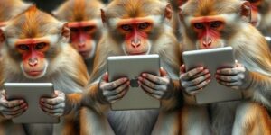 How tablet-wielding monkeys reveal the secrets of our smartphone obsession