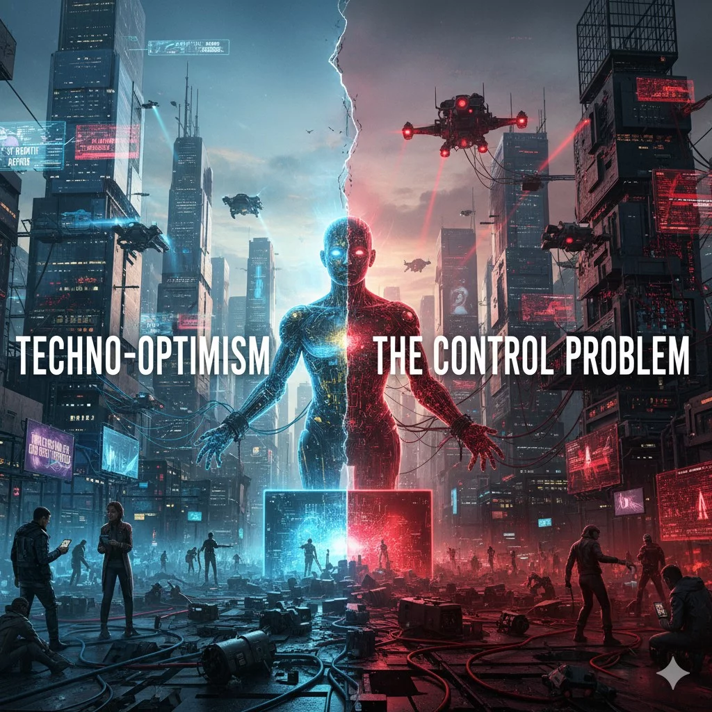 Tecno-ottimismo VS potere del controllo IA
