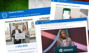 La Presidenza Del Consiglio e Giorgia Meloni Advisor di Senvix? Attenzione alle truffe online!