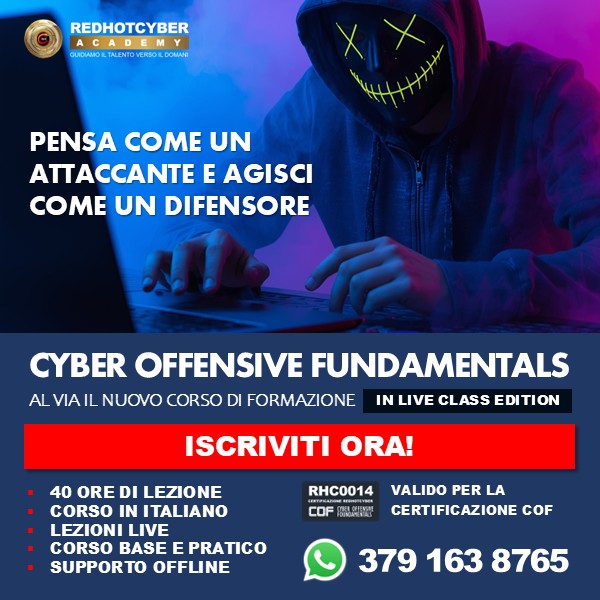 Cyber Offensive Fundamentale Ethical Hacking 01