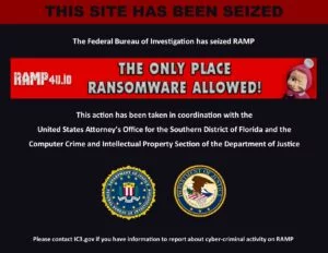 Colpo al cuore del cybercrime: RAMP messo offline. Il “tempio” del ransomware cade!