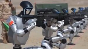 Robot cinesi con mitragliatrici: realtà o AI? La verità che spaventa il mondo