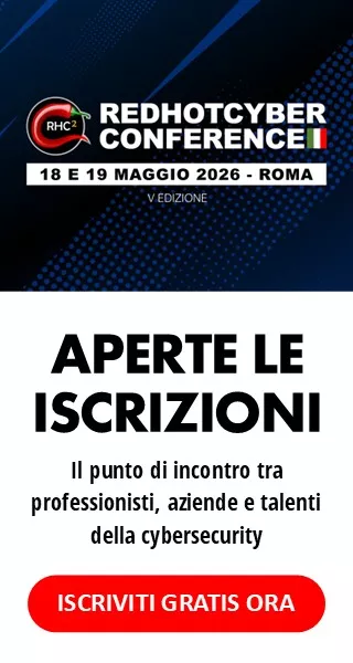 Iscriviti alla Red Hot Cyber Conference 2026