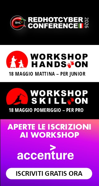 Iscriviti ai Workshop della Red Hot Cyber Conference 2026