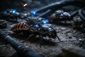 Sciami di insetti spia: la guerra del futuro è già iniziata