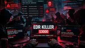 EDR “killer” da 3.000 dollari: accuse, sospetti e faide interne nel sottobosco cybercriminale