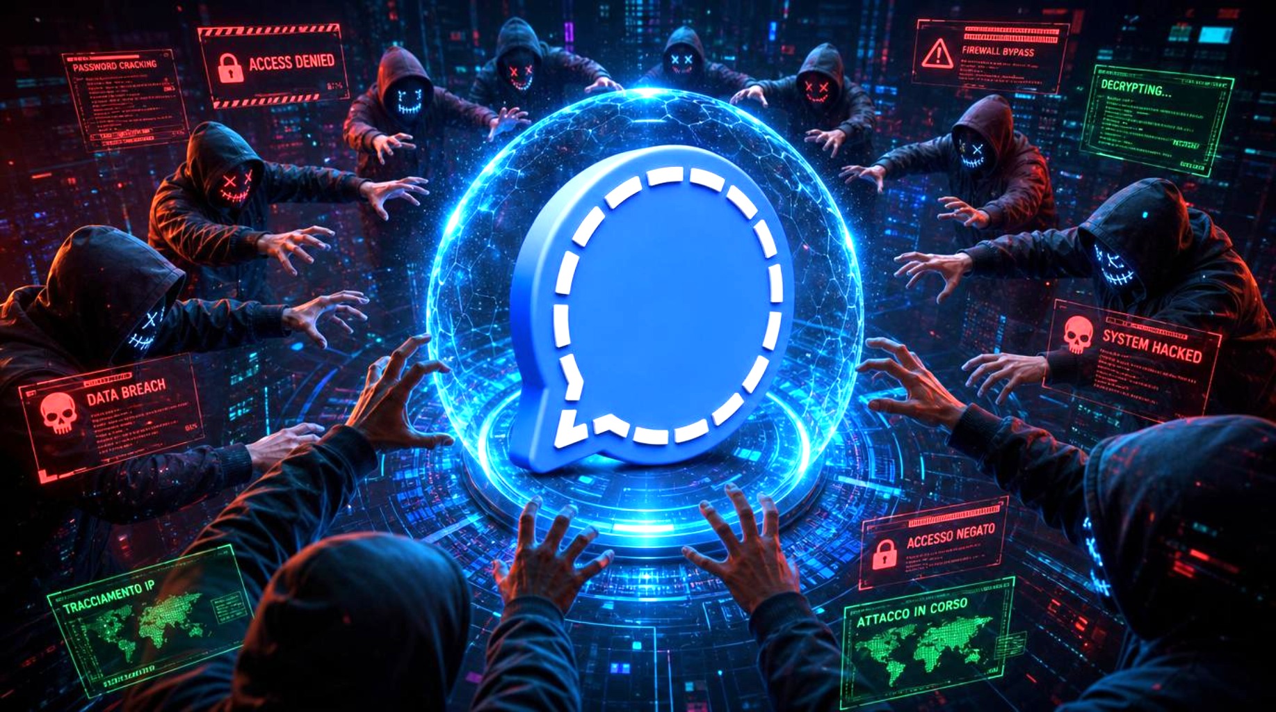 Signal: gli hacker russi ora puntano alla chiave di recupero del backup