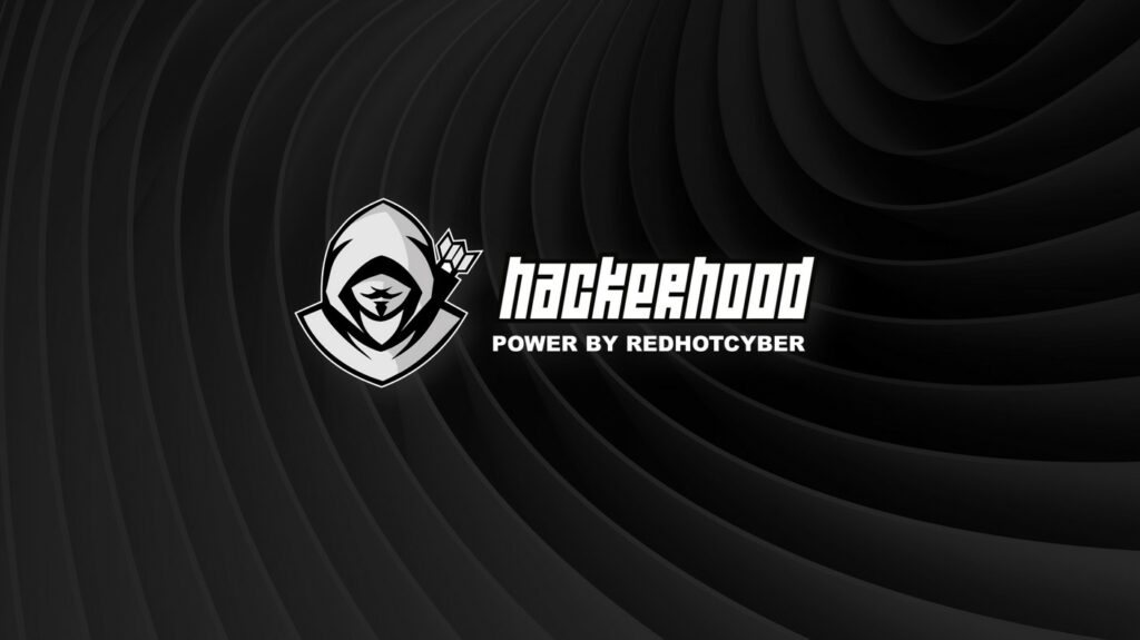 Logo di hackerhood, il gruppo di hacker etici di red hot cyber