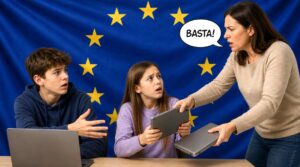 Vi costringeremo a studiare! L’Europa è prossima a vietare i social network ai minori