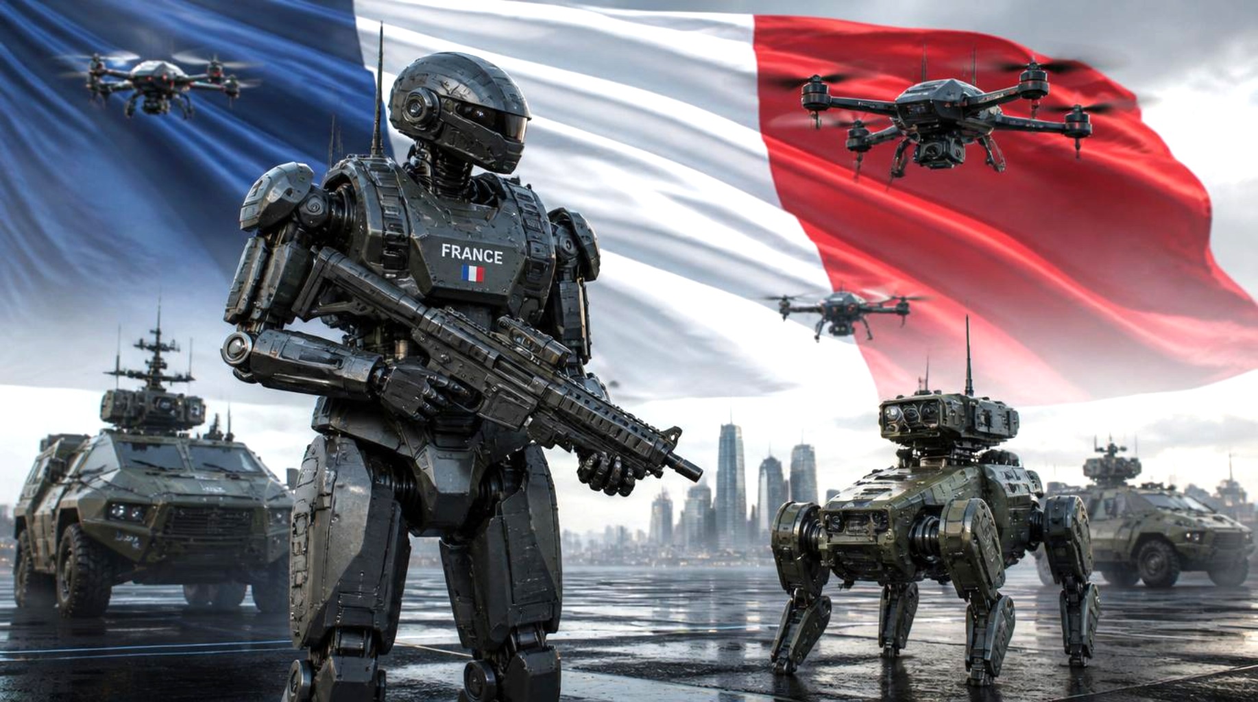 Pendragon: la Francia sviluppa unità robotica da combattimento autonoma per il 2027