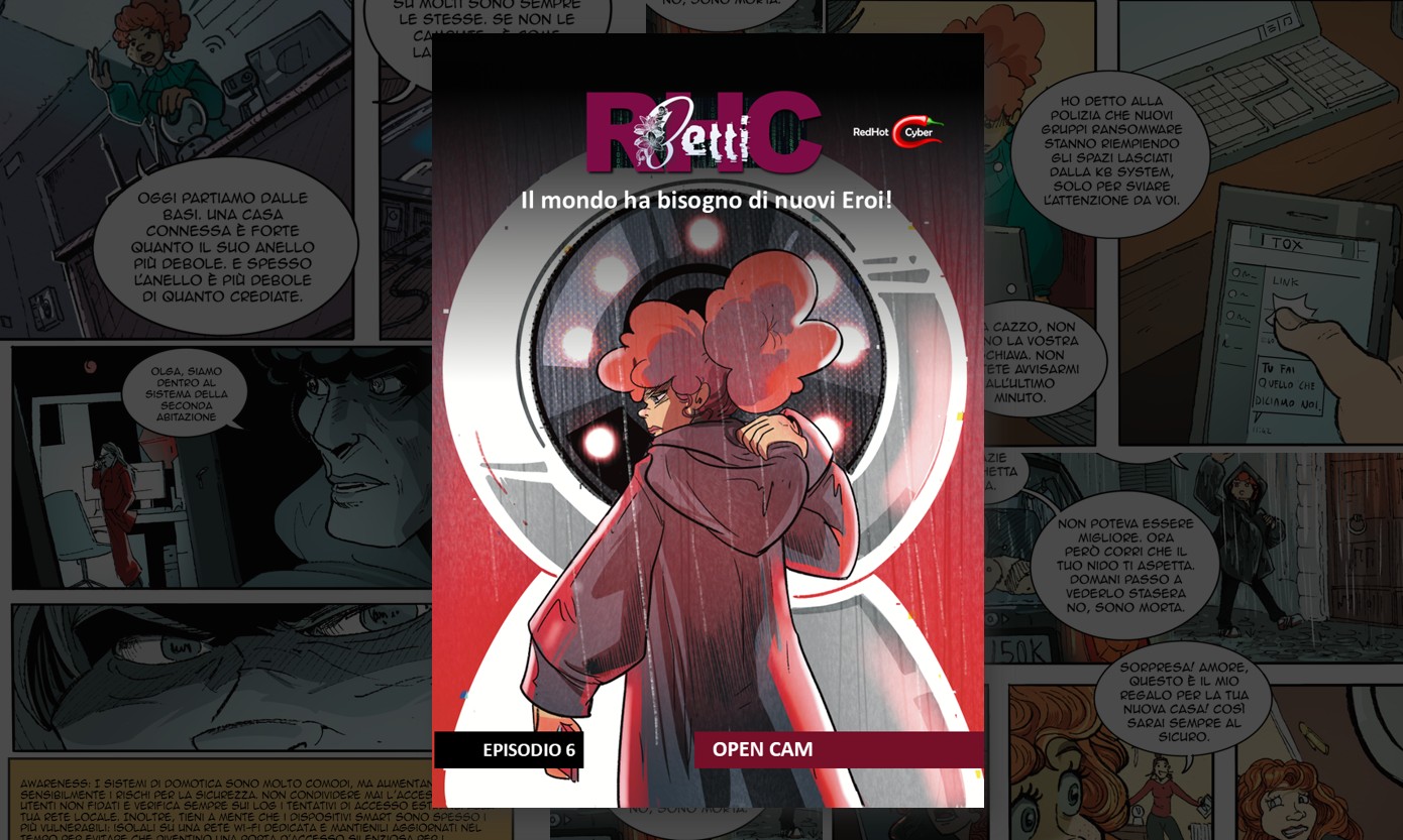 Betti RHC arriva al sesto episodio: la prima graphic novel al mondo sulla cybersecurity conquista aziende e professionisti