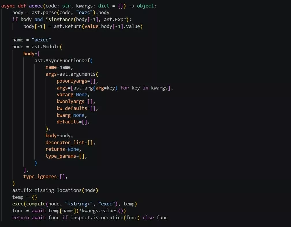 Pythonexec 5