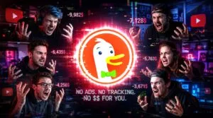 YouTube è pieno di pubblicità? Anche i creatori di DuckDuckGo ne hanno abbastanza!