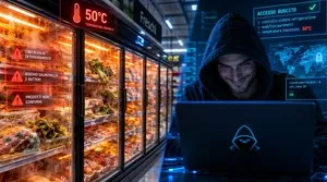 Gli Hacker criminali spengono i frigoriferi dei supermercati: cibo distrutto e milioni di danni